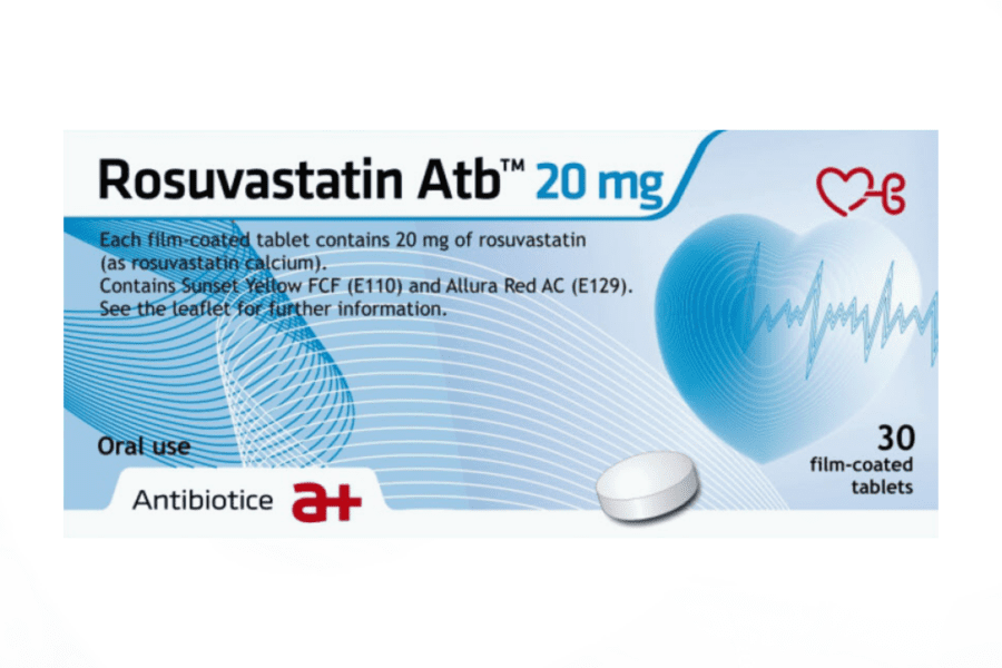 Rosuvastatin 20 mg Pharmatech Company for Drugs and Medical Supply
